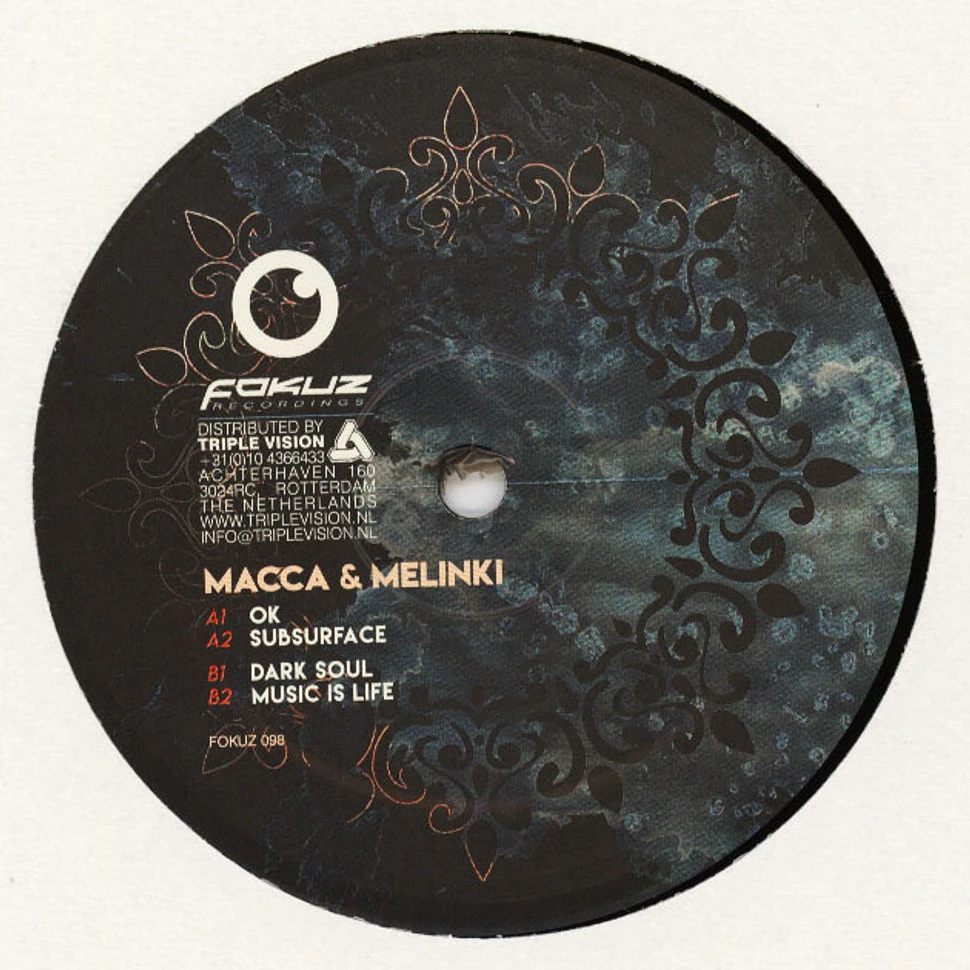 Macca & Melinki - Dark Soul EP