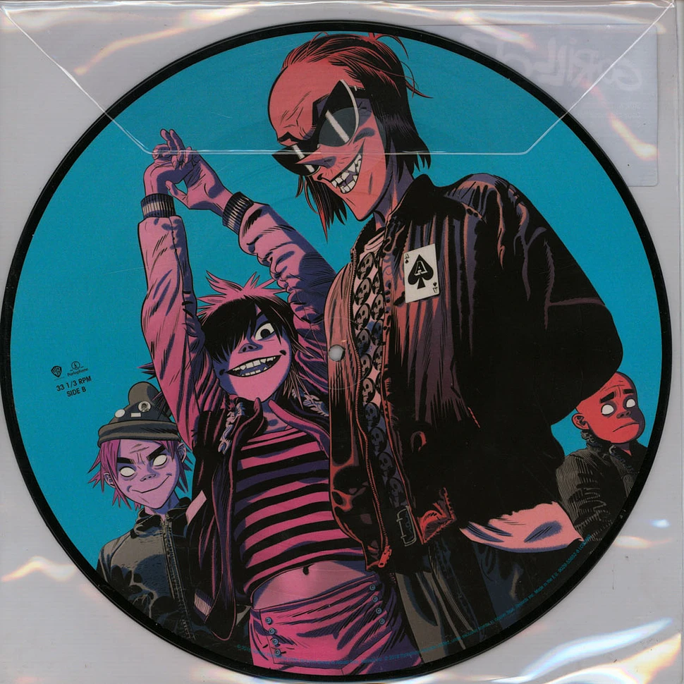 Gorillaz - The Now Now Picture Disc Edition