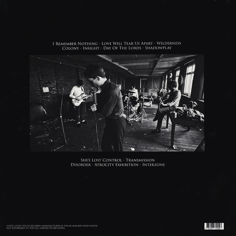 Joy Division - This Is The Room: Live At The Electric Ballroom 1979