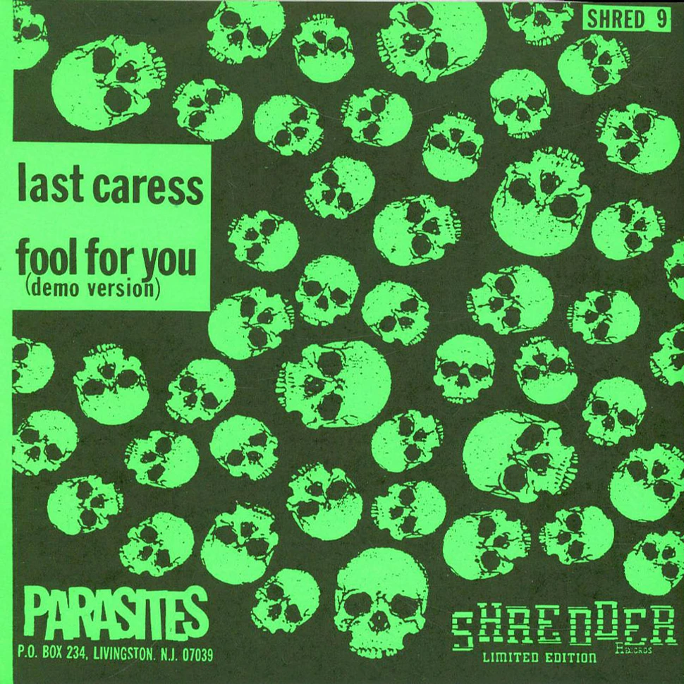 Parasites - Last Caress