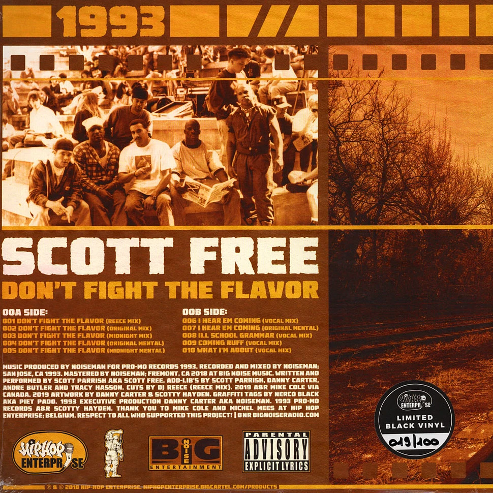 Scott Free - Don't Fight The Flavor (1993)