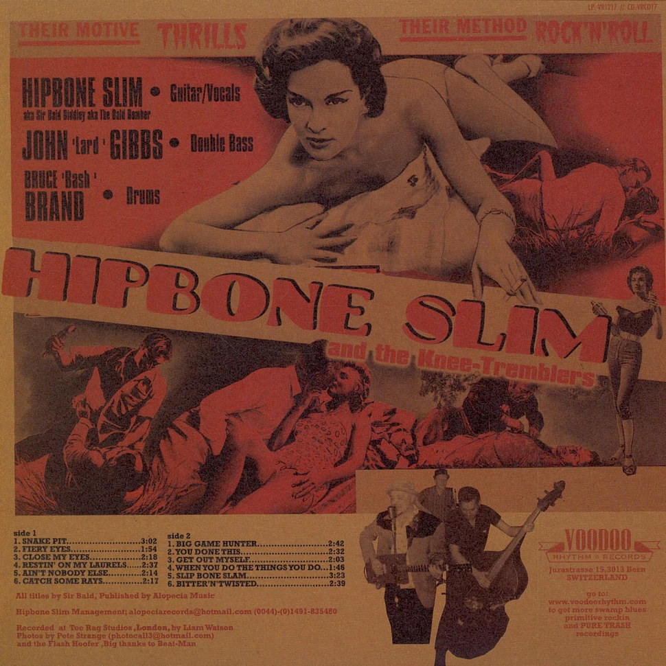 Hipbone Slim And The Knee Tremblers - Snake Pit