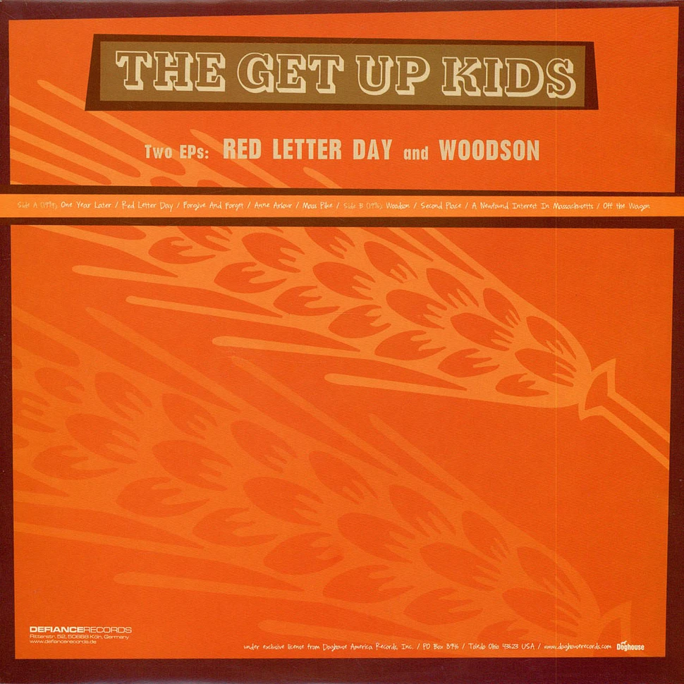 The Get Up Kids - Two EPs: Red Letter Day And Woodson