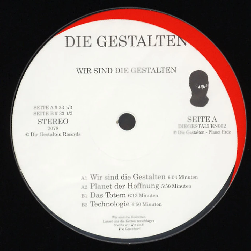 Die Gestalten - Wir Sind Die Gestalten Black Vinyl Edition