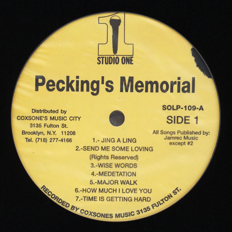 V.A. - Pecking's Memorial