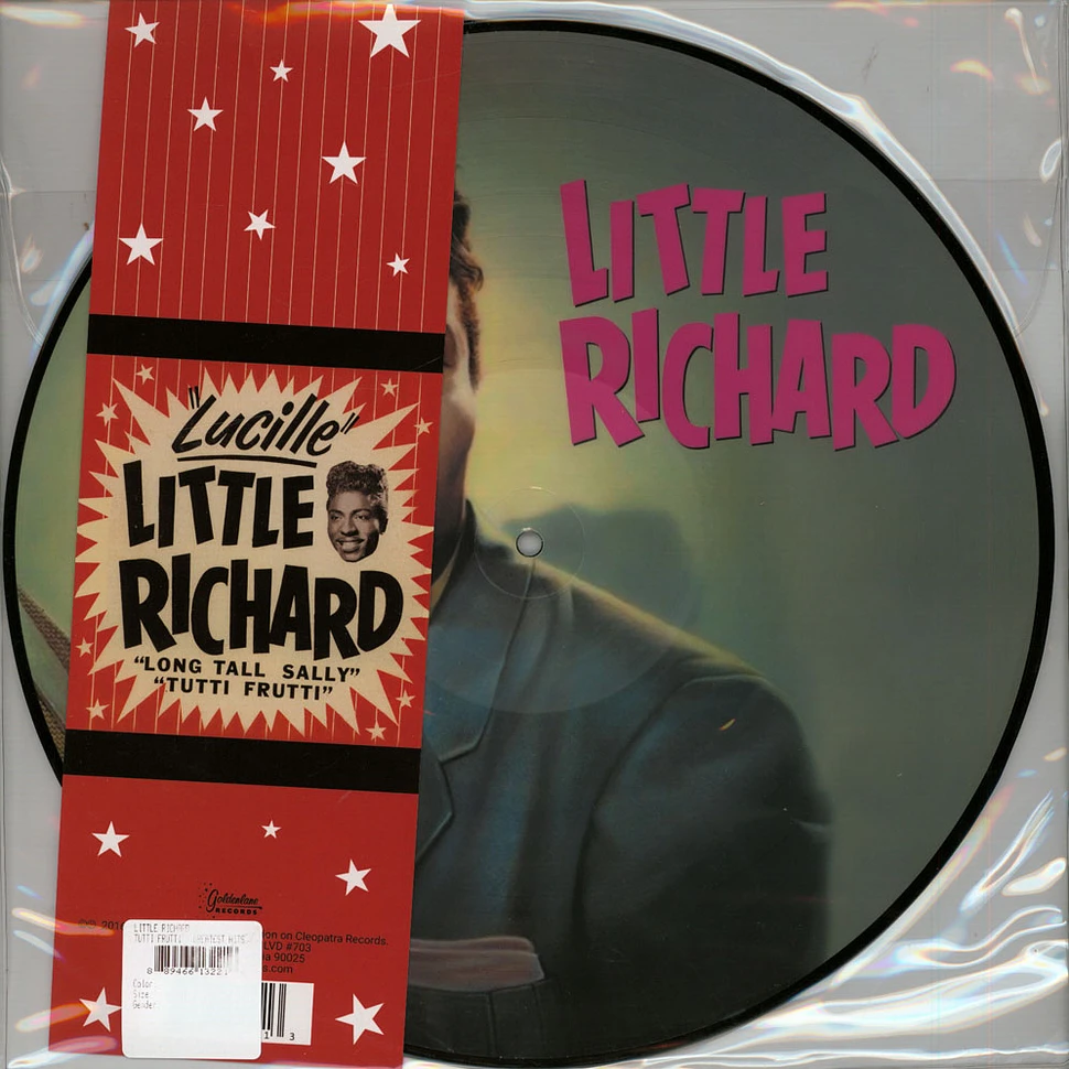 Little Richard - Tutti Frutti - Greatest Hits Picture Disc Edition