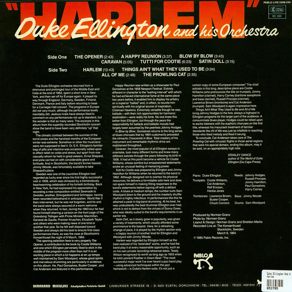 Duke Ellington And His Orchestra - Harlem