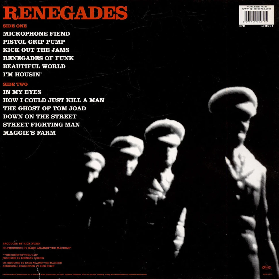 Rage Against The Machine - Renegades