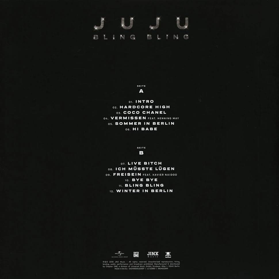 Juju - Bling Bling Clear Vinyl Edition