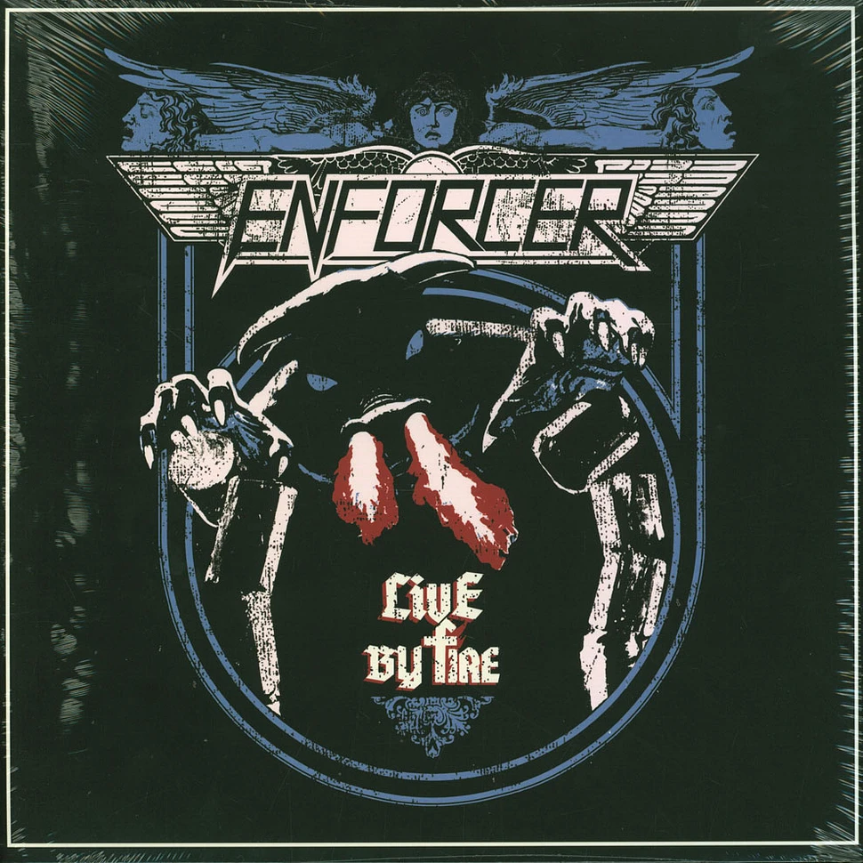 Enforcer - Live By Fire Splattered Vinyl Edition