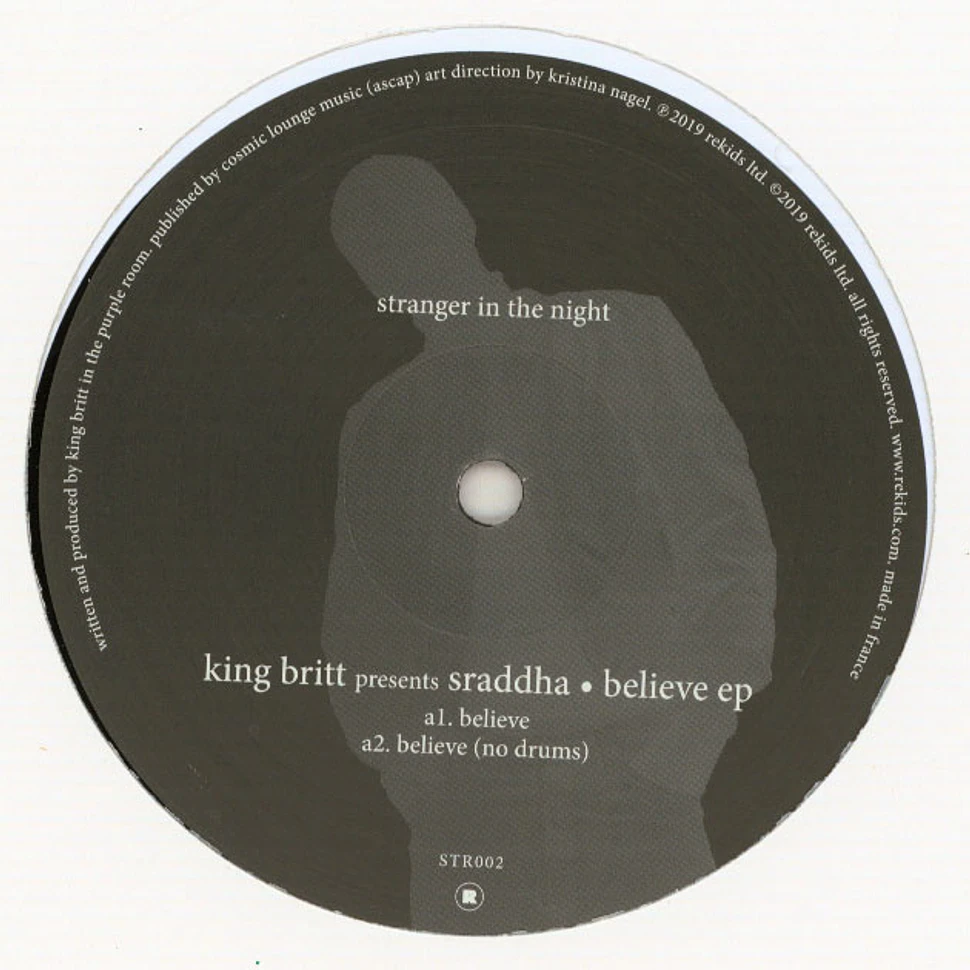 King Britt presents Sraddha - Believe EP