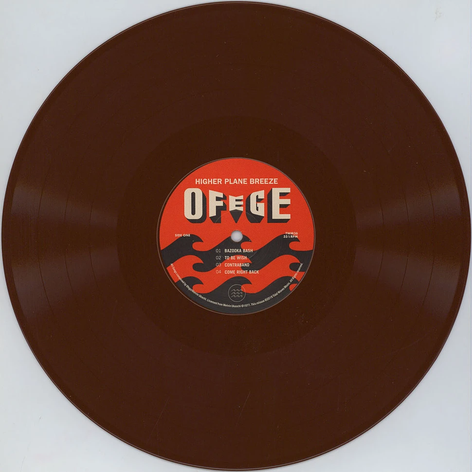 Ofege - Higher Plane Breeze Brown Vinyl Edition