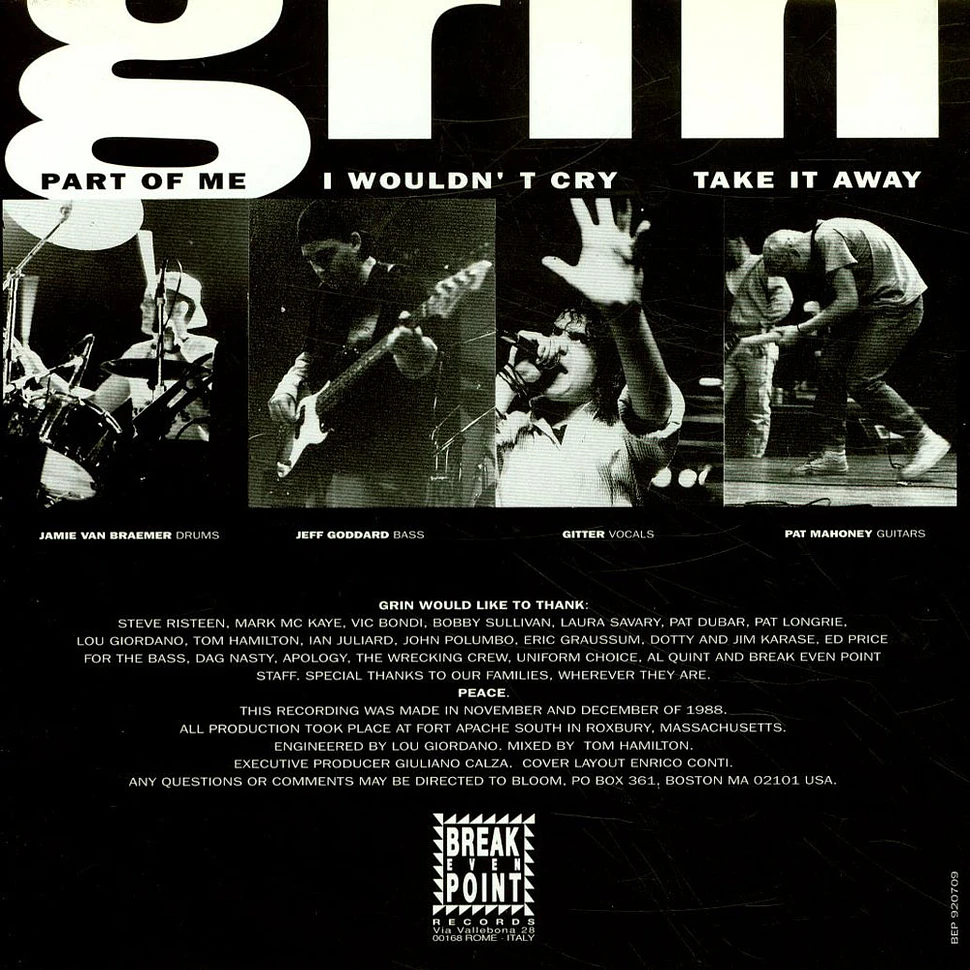 Grin - Part Of Me