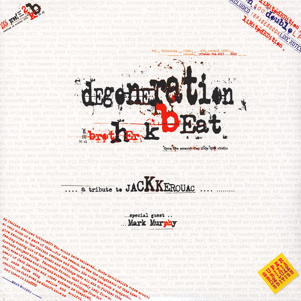 Brother K - Degeneration Beat (A Tribute To Jack Kerouac)