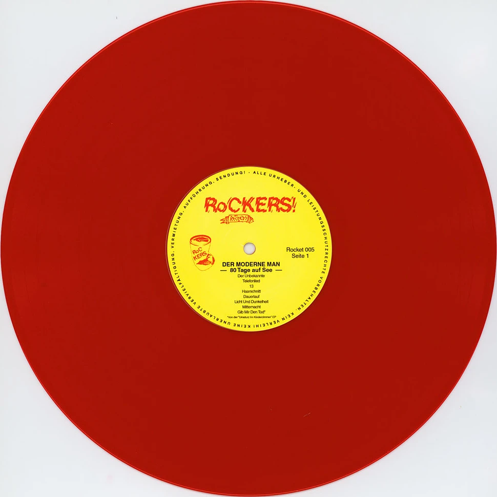 Der Moderne Man - 80 Tage Auf See Limited Red Vinyl Edition