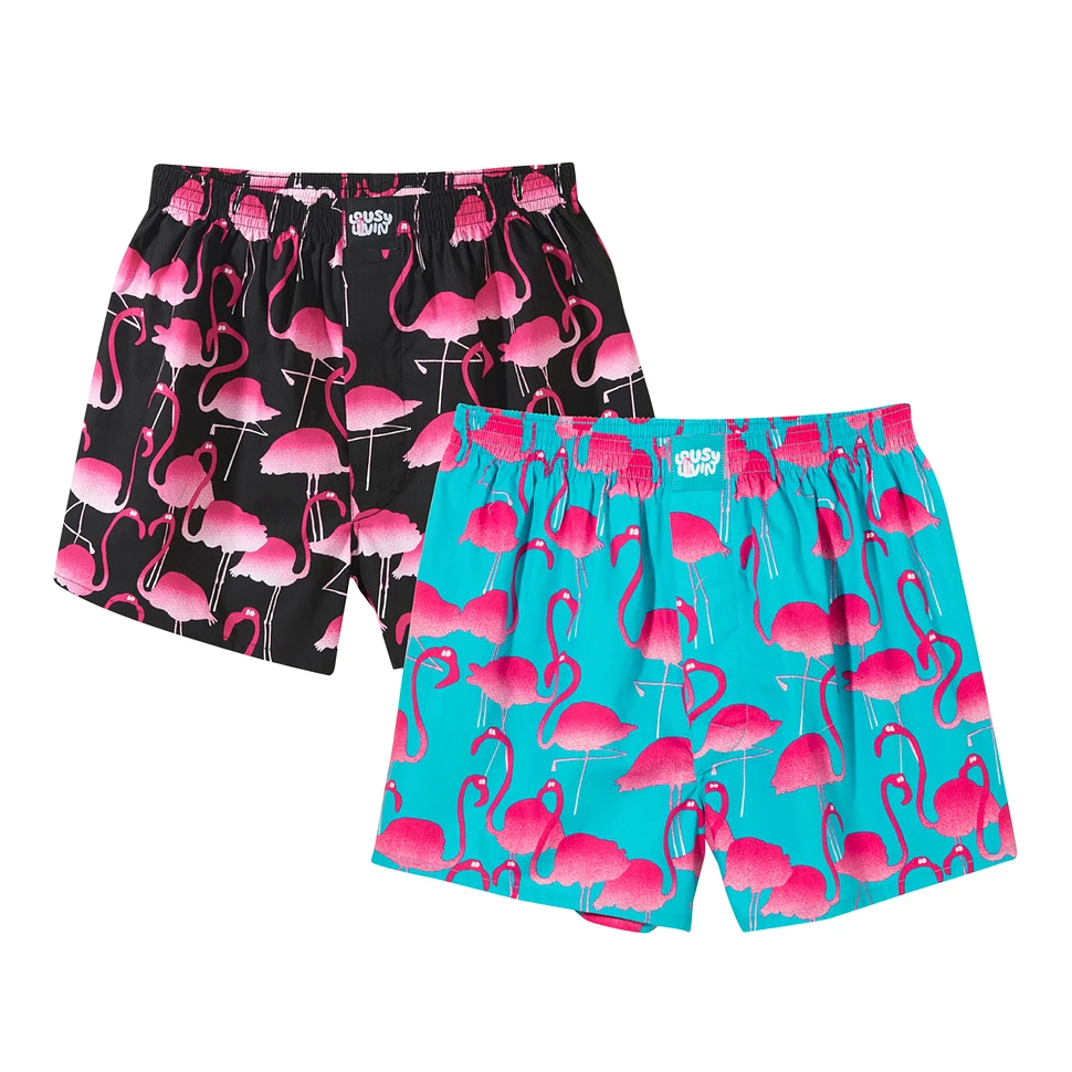 Lousy Livin Underwear - Flamingo 2 Pack