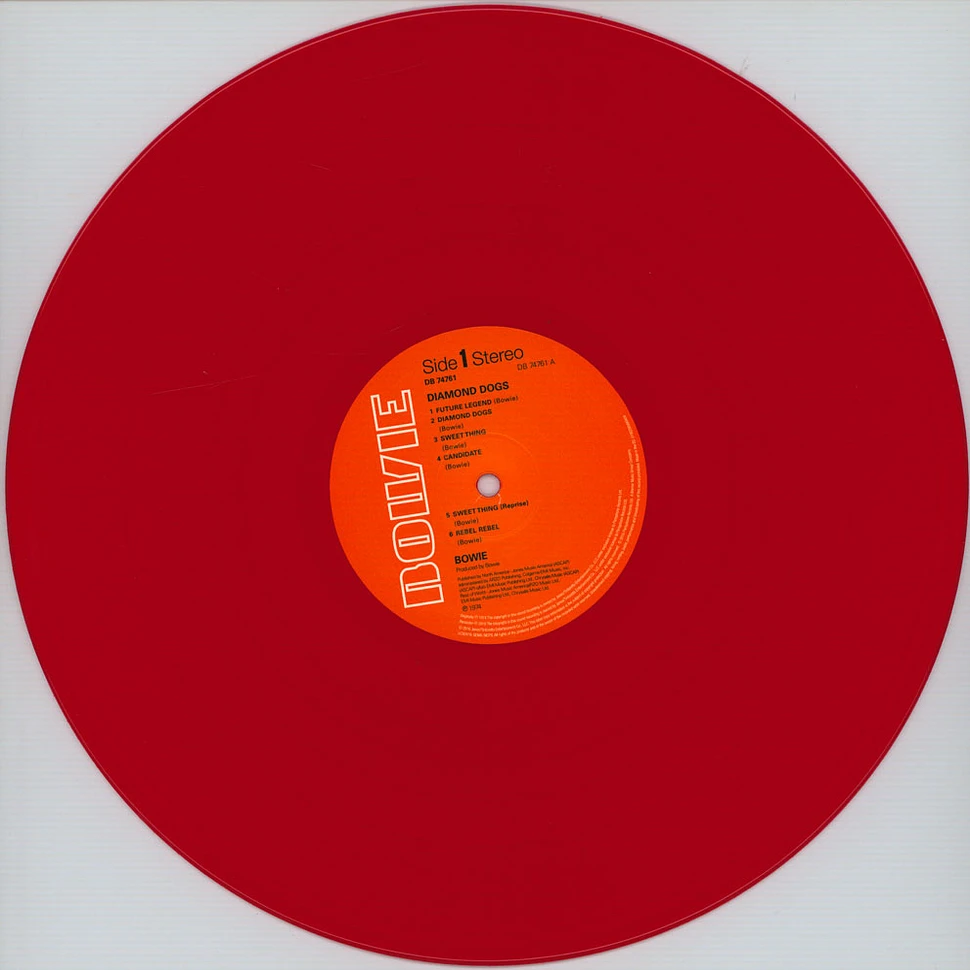 David Bowie - Diamond Dogs Remaster 2016 Red Vinyl Edition