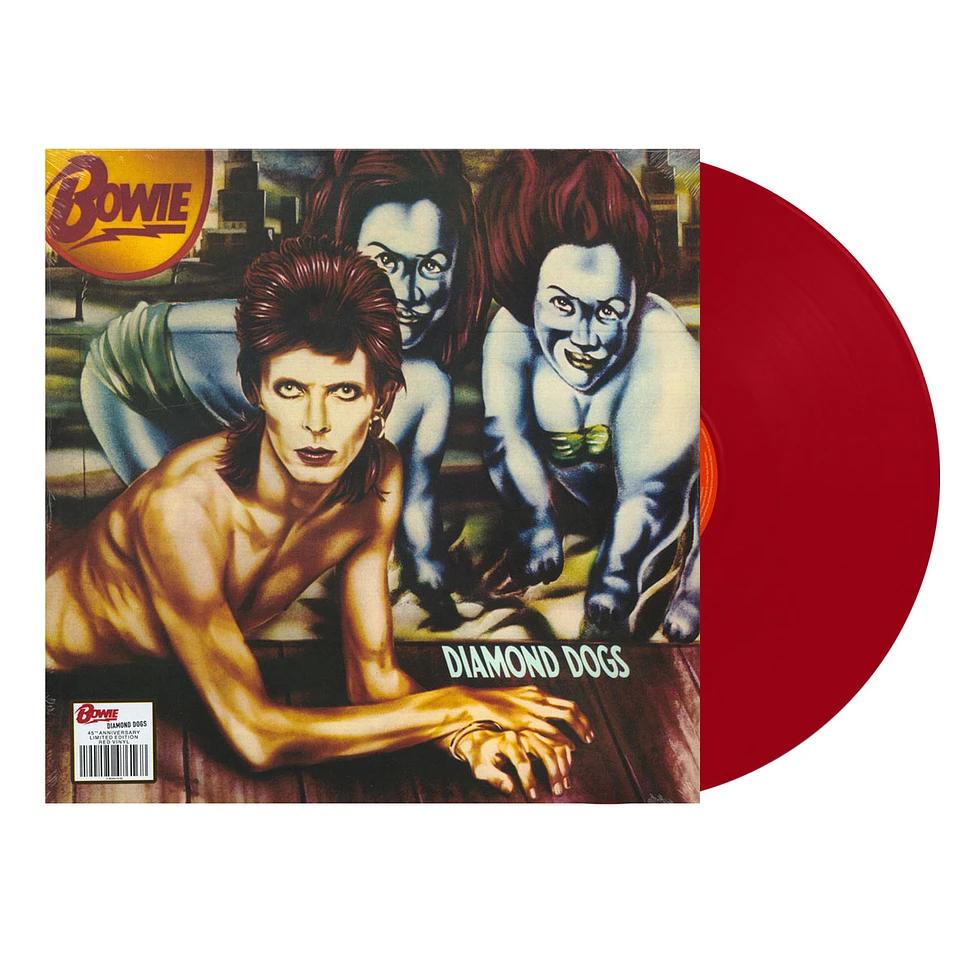 David Bowie - Diamond Dogs Remaster 2016 Red Vinyl Edition