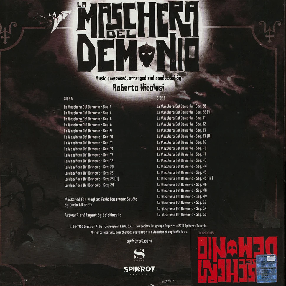 Roberto Nicolosi - OST La Maschera Del Demonio