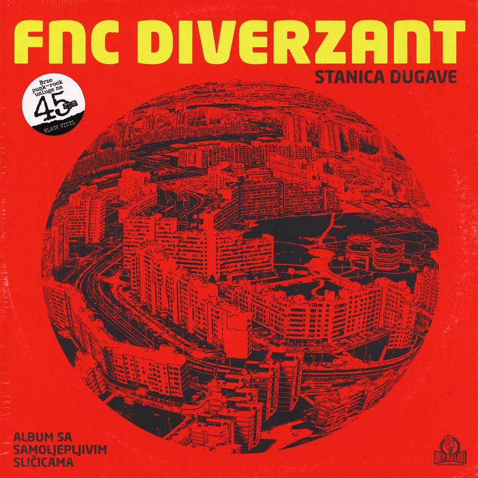 Fnc Diverzant - Stanica Dugave Black Vinyl Edition