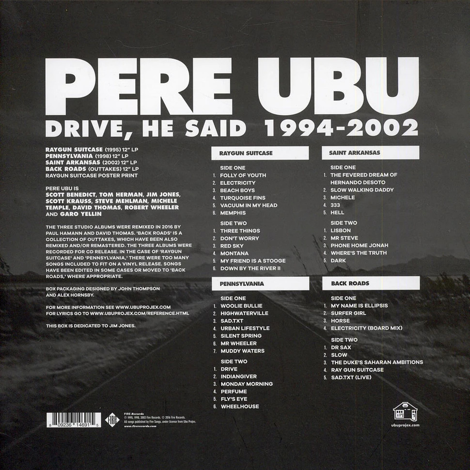 Pere Ubu - Drive, He Said 1994-2002