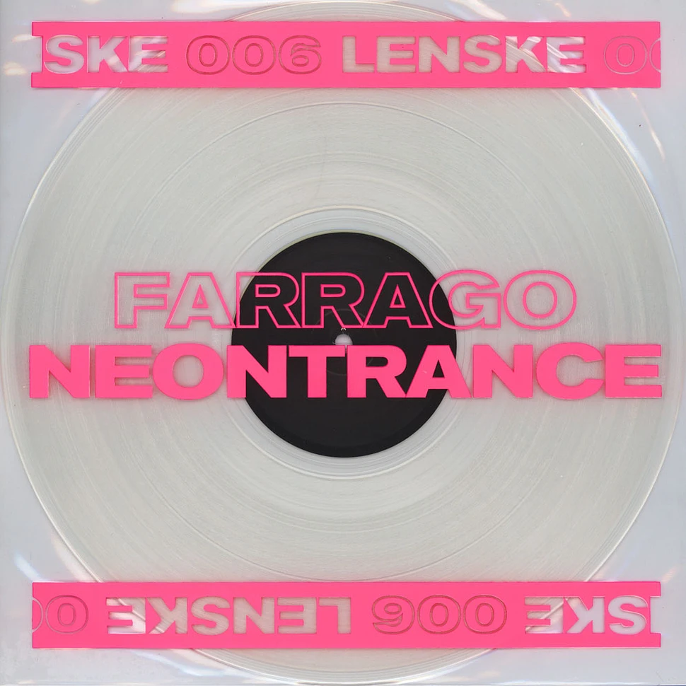 Farrago - Neontrance EP Transparent Vinyl Edition