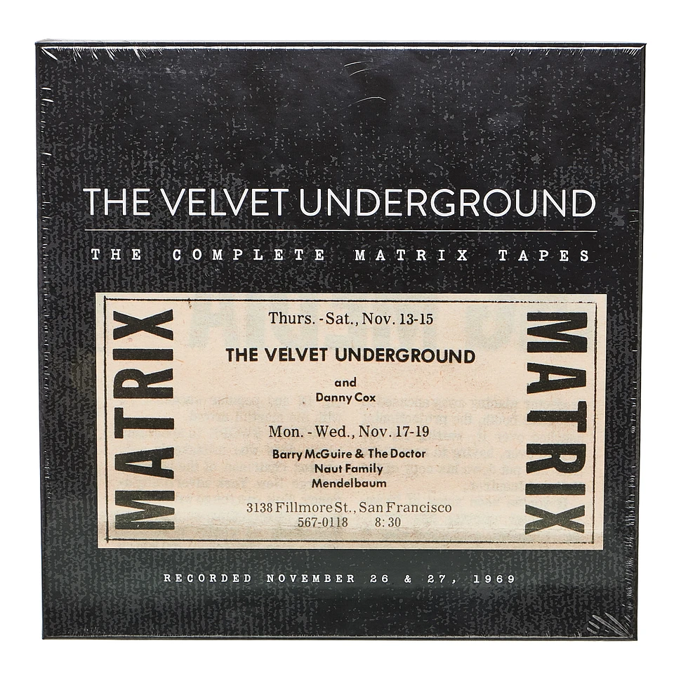 The Velvet Underground - The Complete Matrix Tapes Limited Edition Box