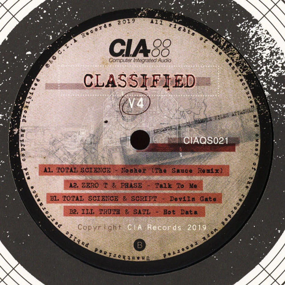 C.I.A. - Classified Volume 4 EP