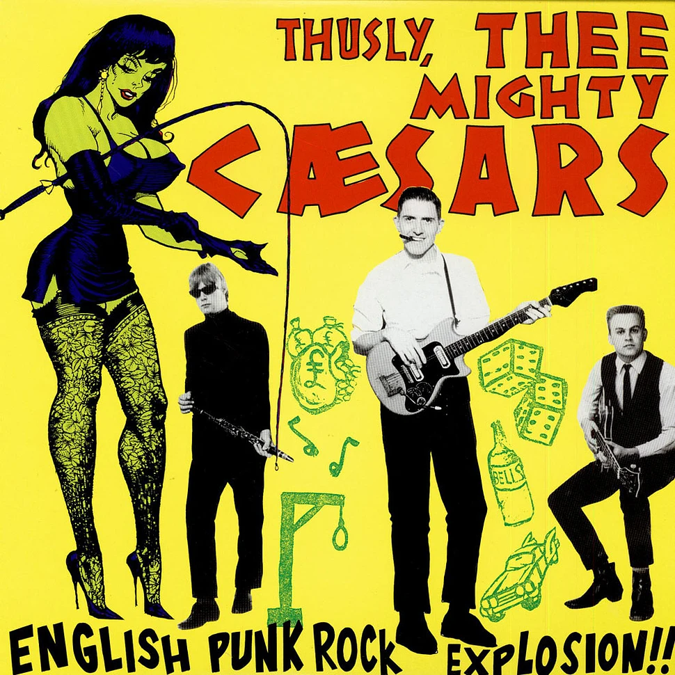 Thee Mighty Caesars - English Punk Rock Explosion!!