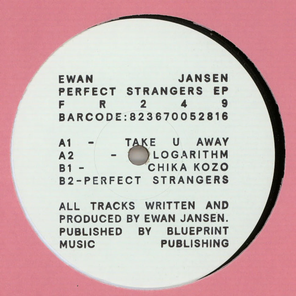Ewan Jansen - Perfect Strangers EP