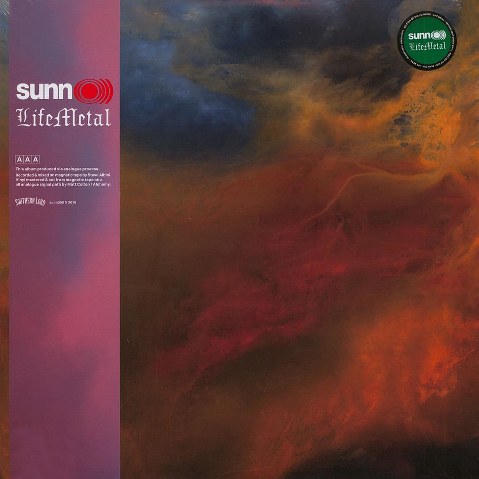 Sunn O))) - Life Metal Translucent Green Vinyl Edition