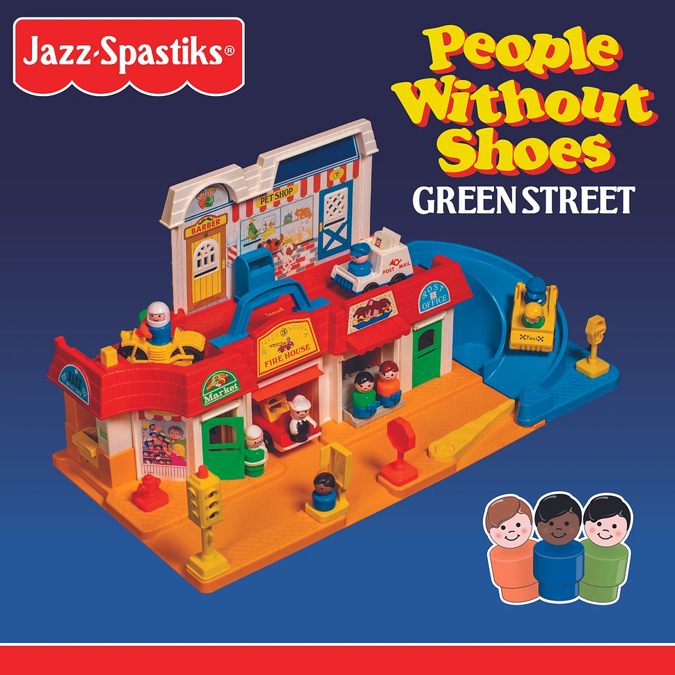 Jazz Spastiks & People Without Shoes - Green Street Deluxe Colored Vinyl Edition