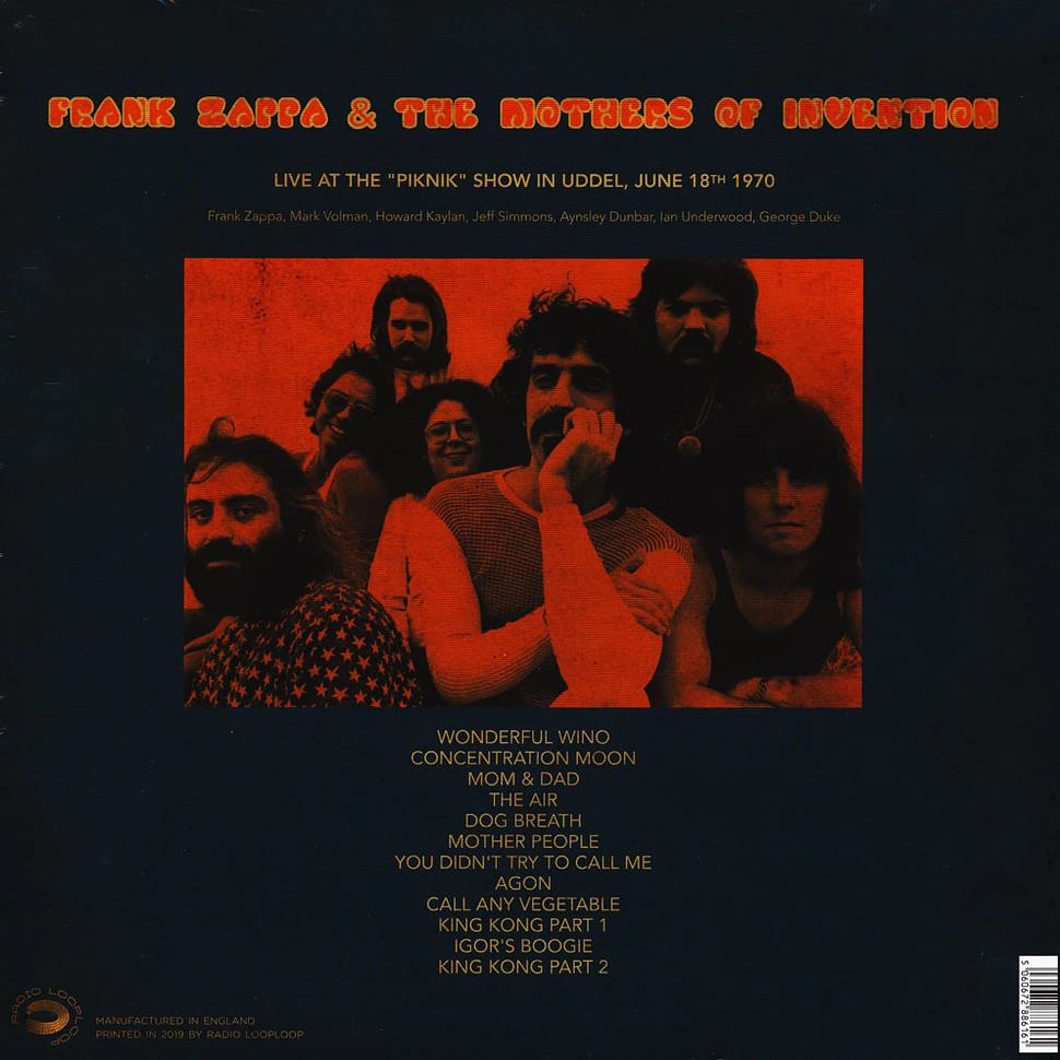 Frank Zappa & The Mothers Of Invention - Live In Uddel 1970