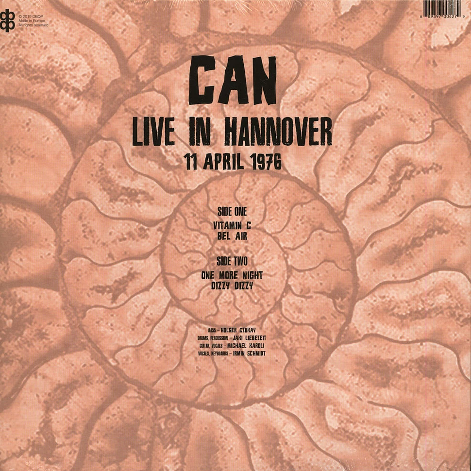 Can - Live In Hannover 1976