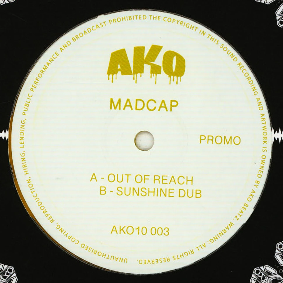 Madcap - Out Of Reach / Sunshine Dub