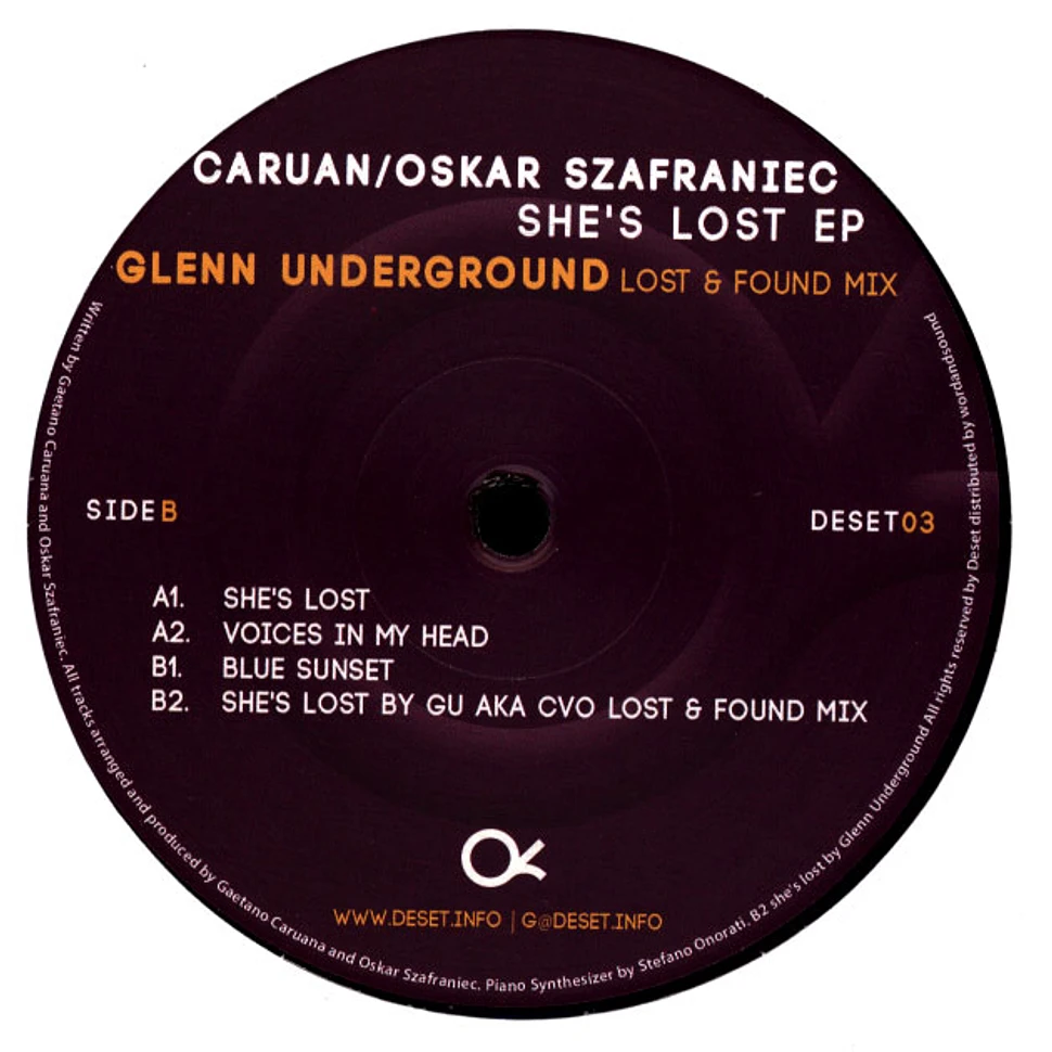 Caruan & Oskar Szafraniec - She's Lost EP