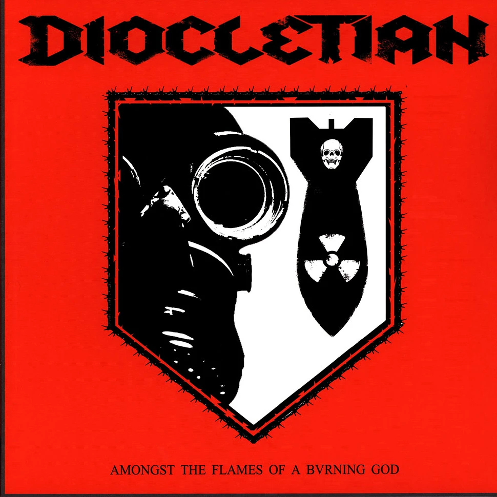 Diocletian - Amongst The Flames Of A Burning God Clear Vinyl Edition