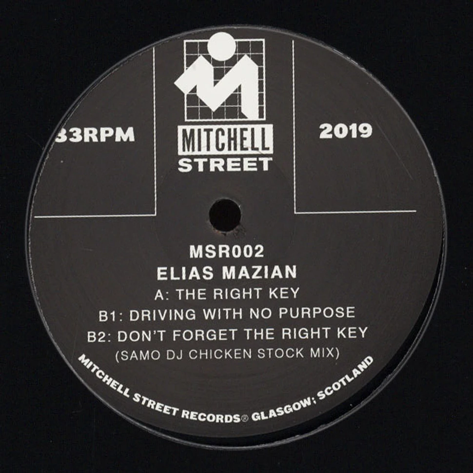 Elias Mazian - The Right Key EP