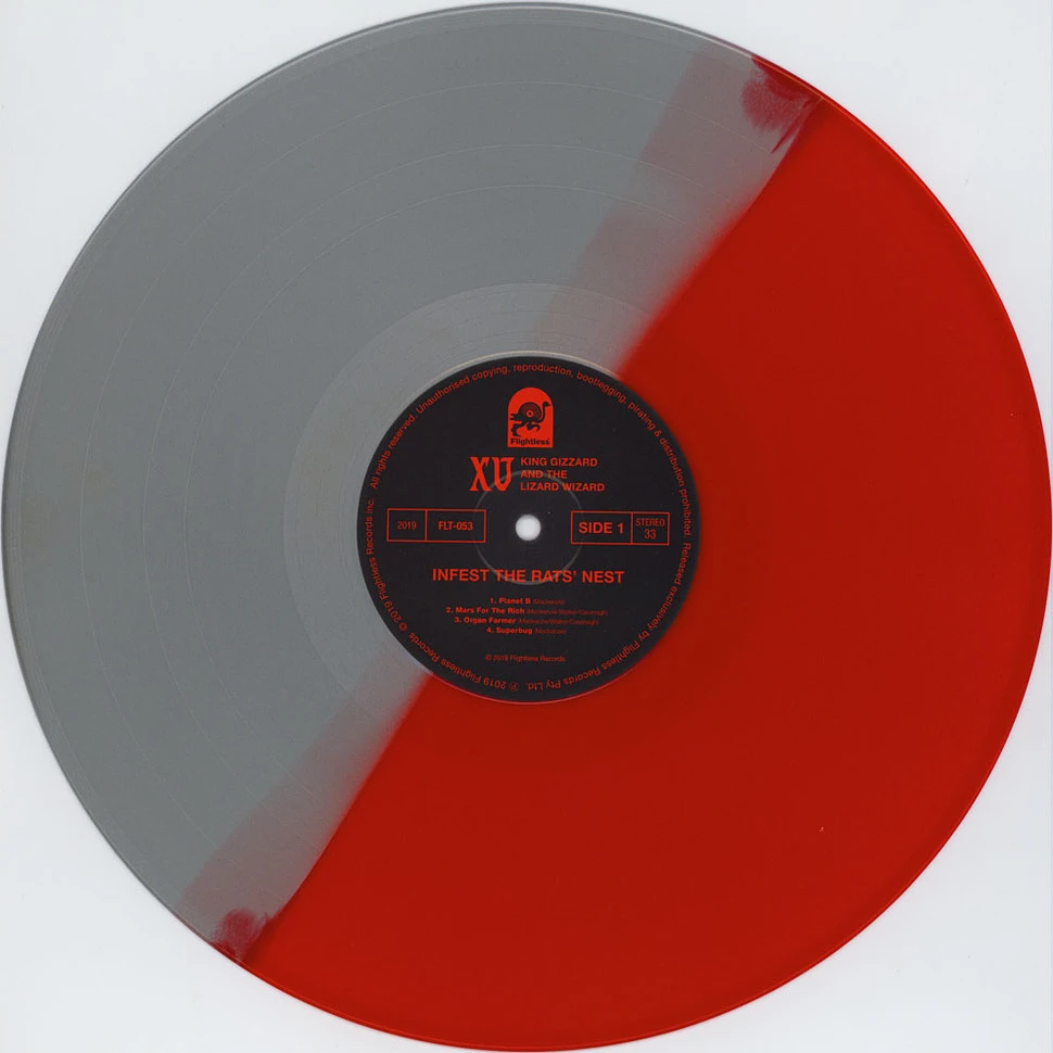 King Gizzard & The Lizard Wizard - Infest The Rats' Nest Red / Grey Vinyl Edition