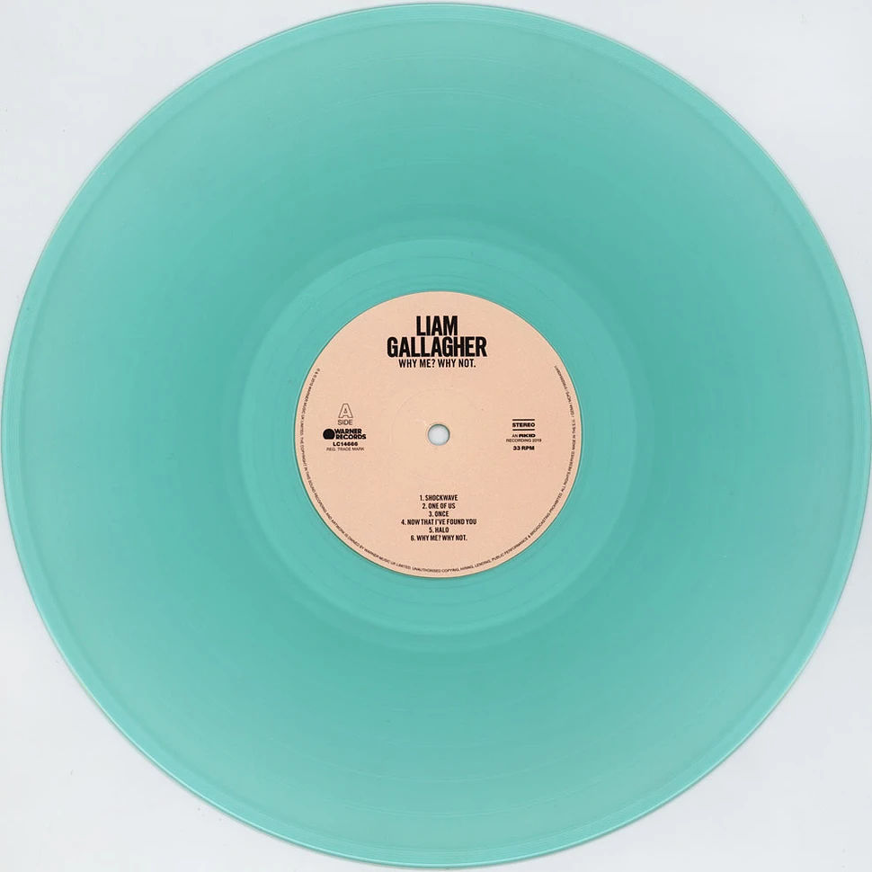 Liam Gallagher - Why Me? Why Not. Green Vinyl Edition