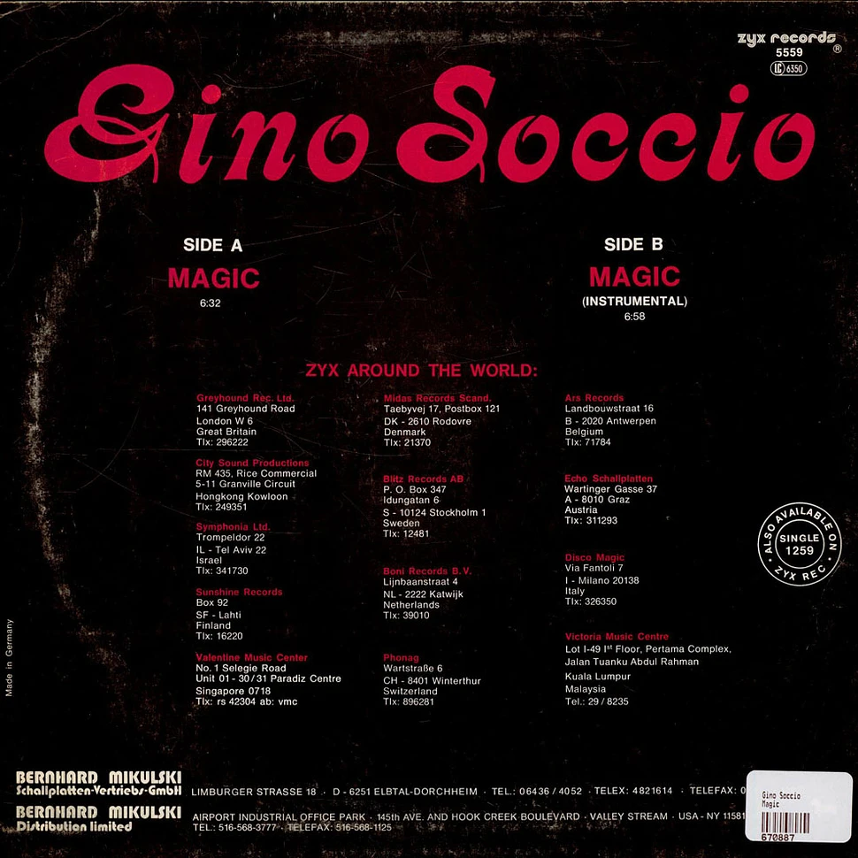 Gino Soccio - Magic