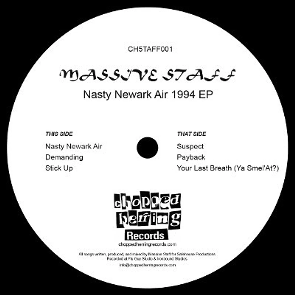 Massive Staff - Nasty Newark Air 1994 EP