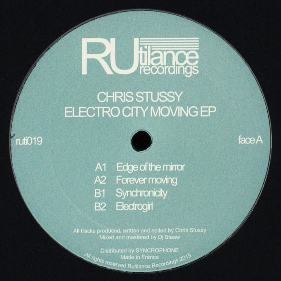 Chris Stussy - Electro City Moving EP