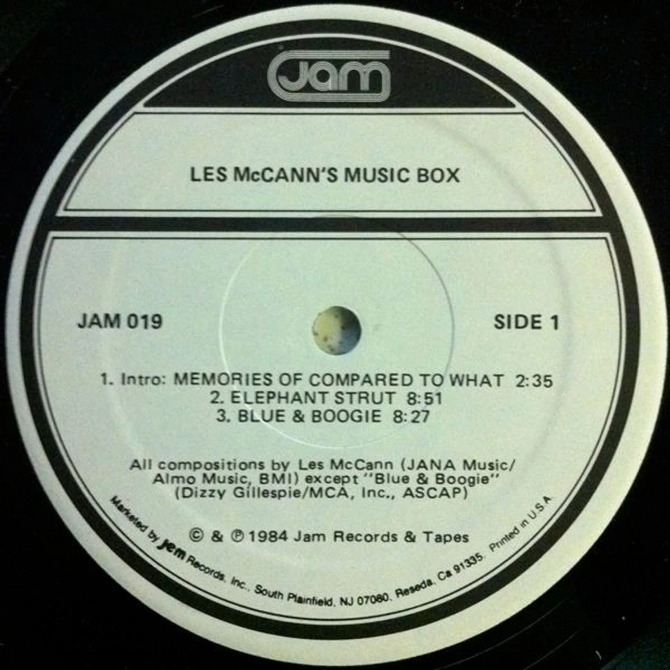 Les McCann - Music Box