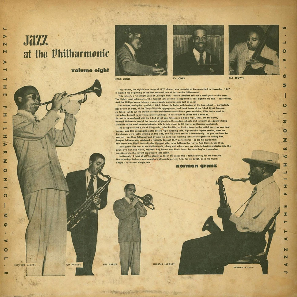 Norman Granz - Jazz At The Philharmonic Vol.8