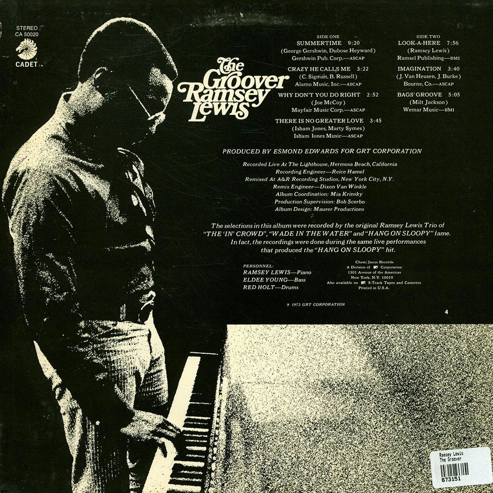 Ramsey Lewis - The Groover