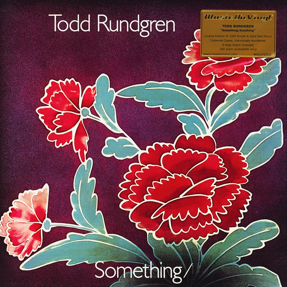 Todd Rundgren - Something / Anything? Colored Vinyl Edition