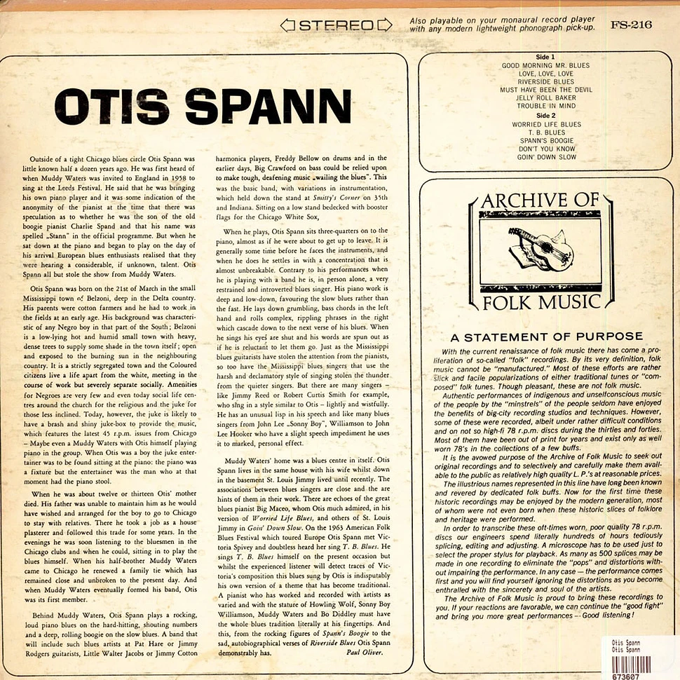 Otis Spann - Otis Spann