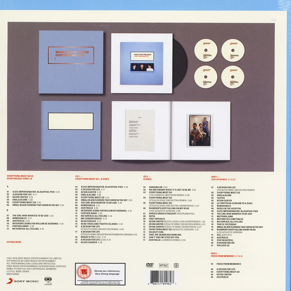 Manic Street Preachers - Everything Must Go Deluxe Edition