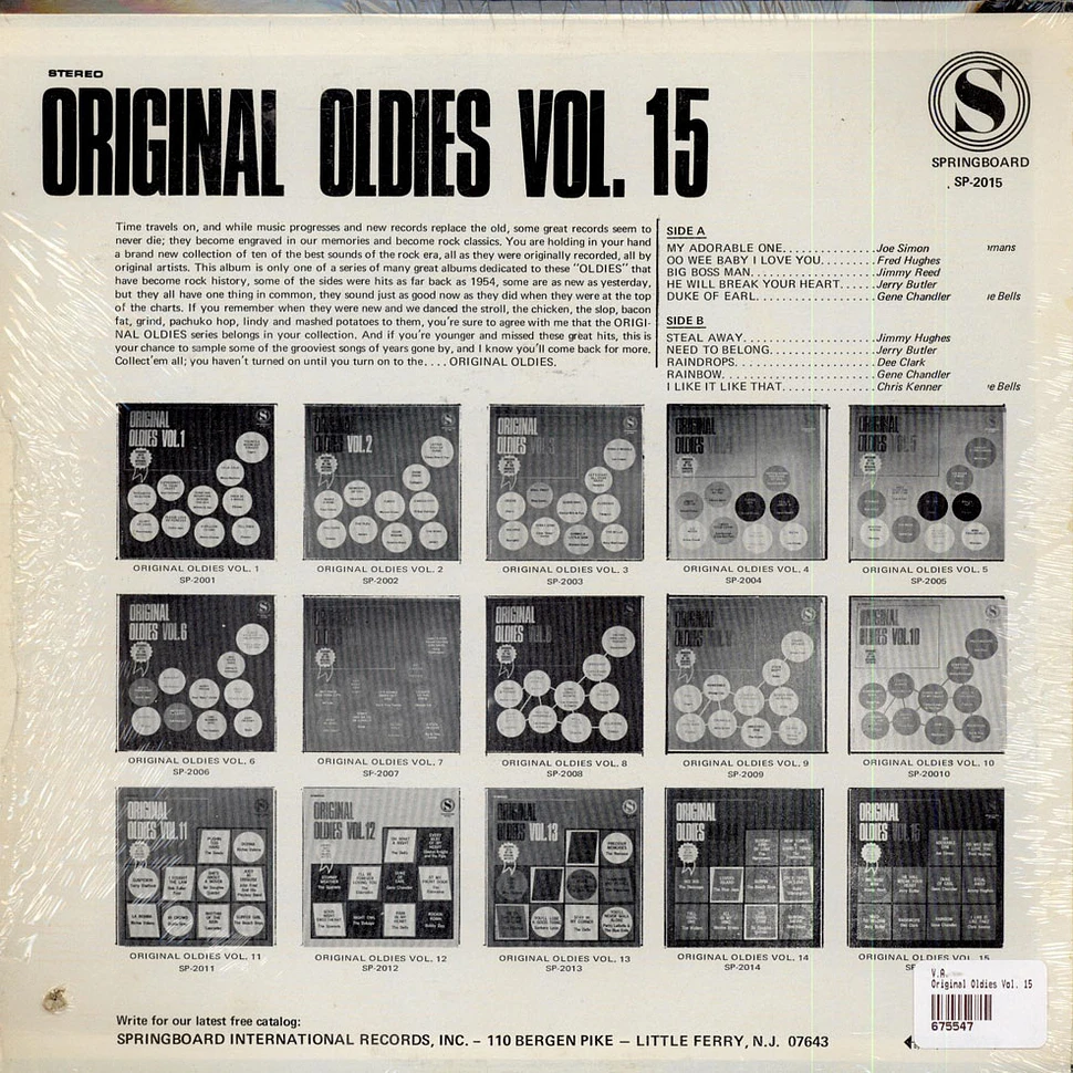 V.A. - Original Oldies Vol. 15